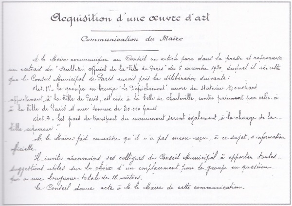 Conseil municipal Charleville 30 décembre 1930