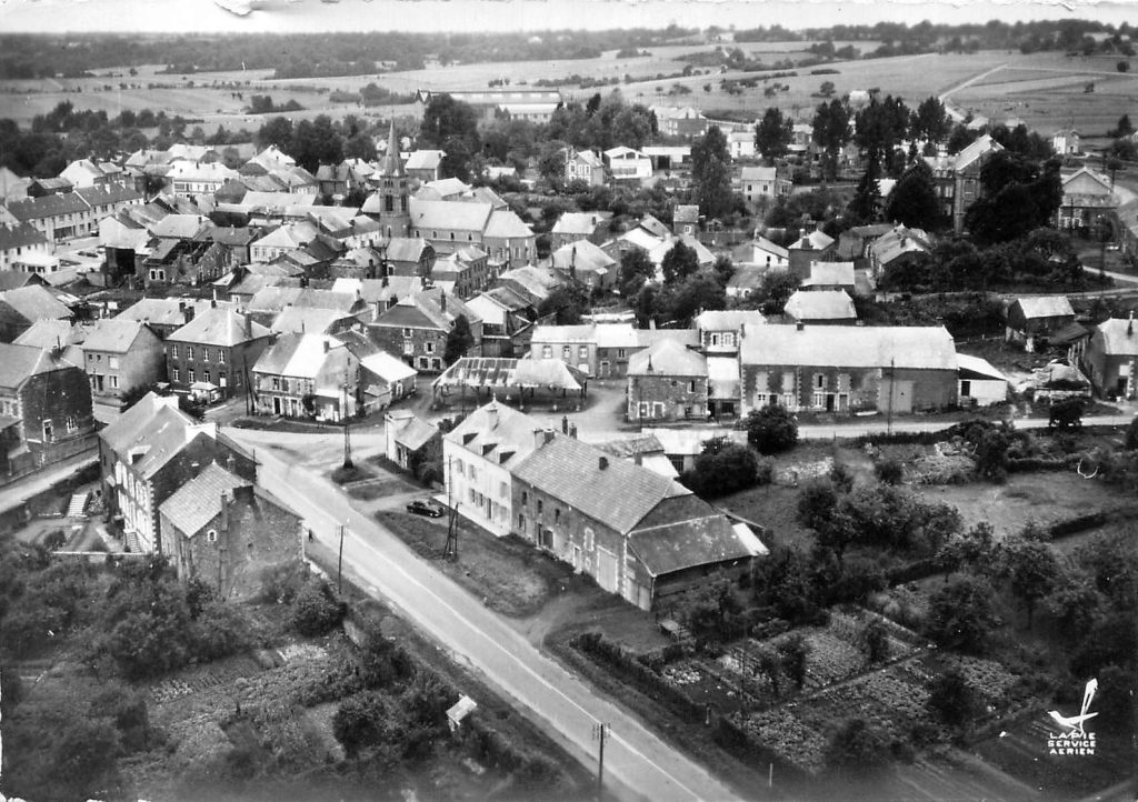 Vue aérienne de Maubert-Fontaine
