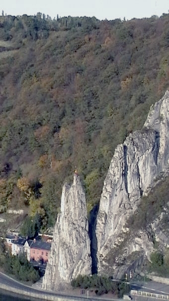 Rocher Bayart à Dinant (Belgique)