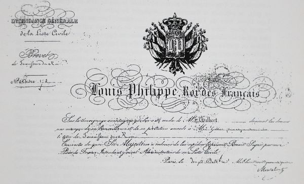 Brevet de fournisseur du Roi, Sa Majesté Louis-Philippe
Document Ardenne Wallonne