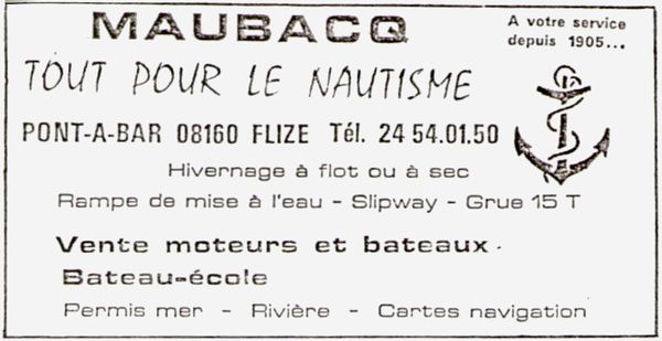 Publicité pour le chantier Maubacq