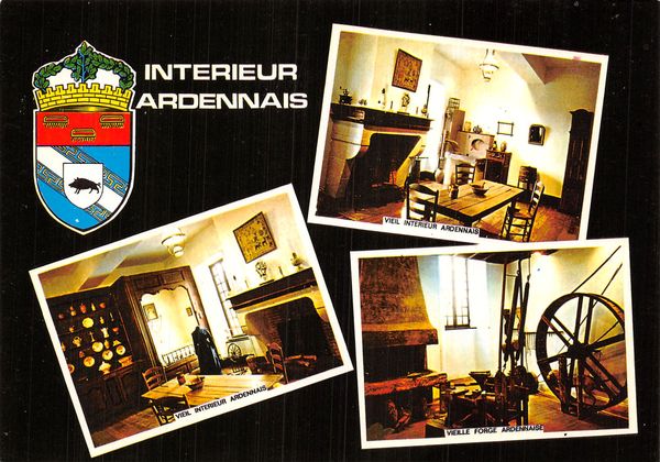Carte postale Interieur ardennais
