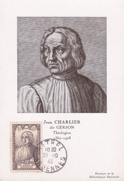 Carte maximum Jean Charlier dit Gerson