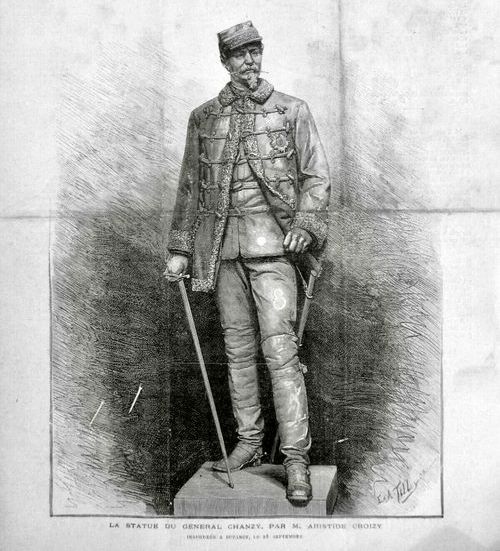 La statue du Général Chanzy par M. Aristide Croisy L'Observateur d'Avesnes Supplément illustré du dimanche 12 octobre 1884